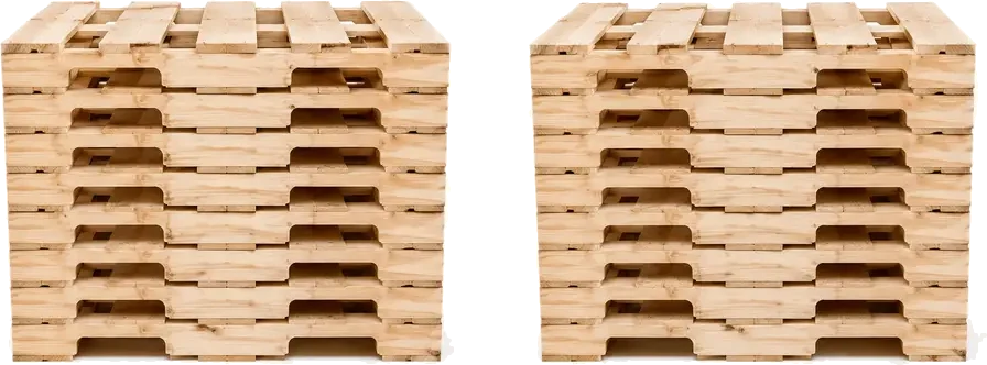 Notched stringers for pallet manufacture and repair, supplied by U.S. Pallet & Crate in Houston, TX